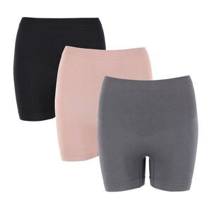 Carrie Amber Women's Seamless Shapewear Biker Shorts (3 Pack)